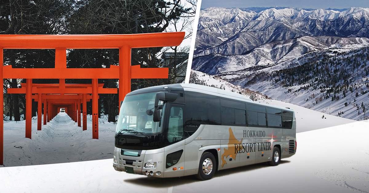 Shared RoundTrip Bus Transfer Between Sapporo and Rusutsu Ski Resort, Niseko Grand Hirafu, and